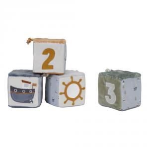 Lot de 4 cubes doux - Sailors Bay - Little-dutch - LD8616