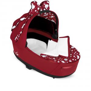 Nacelle luxueuse pour poussette Mios 3 Fashion co JS Petticoat dark red - Cybex - 522000749