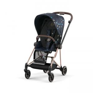 Poussette MIOS 3 châssis Rose Gold habillage Jewels of Nature - Cybex - BU591